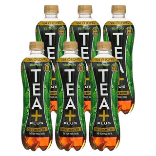 Lốc 6 chai trà ô long tea plus/ ô long chanh 450ml của pepsiCo