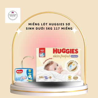 Miếng lót sơ sinh huggies Skin Perfect newborn 1 108 miếng tặng 6miếng dưới 5kg