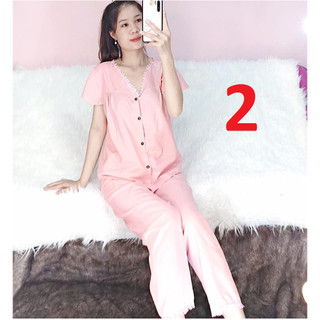 Bộ kate lụa đủ kiểu, 40 đến 58kg - quần dài - ẢNH THẬT