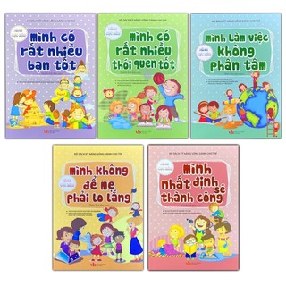 Combo bộ 5 cuốn Kỹ năng sống dành cho trẻ