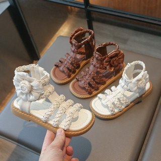 Giày sandal cổ cao nơ mã 6723 fom lớn size 26-36