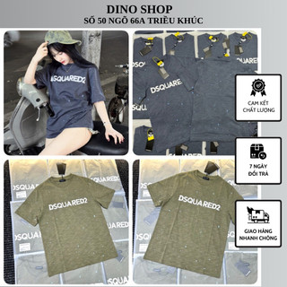 Áo phông nam DSQ màu xanh mới cực đẹp _ Áo phông nam nữ DSQ cao cấp