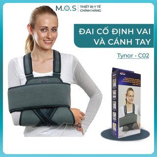 Đai cố định vai Tynor C02 có băng treo tay, cố định vai và cánh tay cho người bị gãy xương