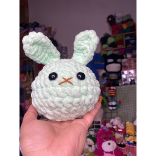 Gấu, thỏ len nhung đũa mini size 13-15cm