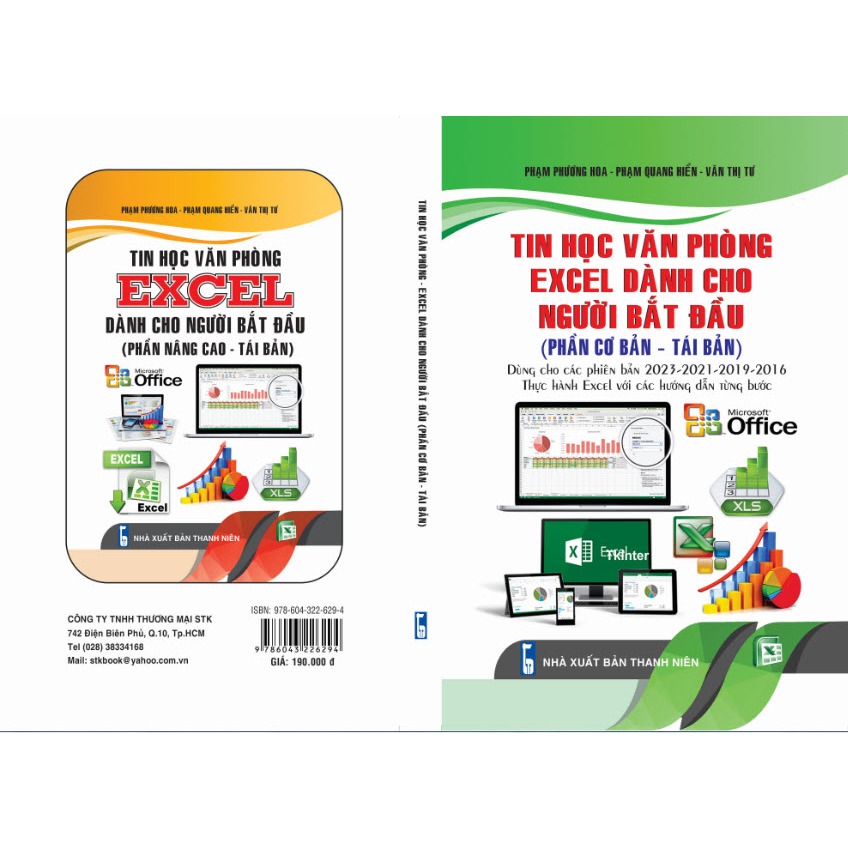 Sách Tin học văn phòng - excel dành cho người bắt đầu ( phần cơ bản - tái bản ) dành cho phiên bản 2