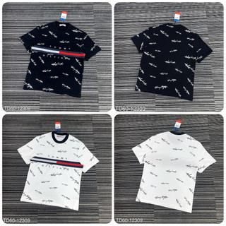 Áo thun tommy nam nữ cotton. áo thun đơn giản basic sang trọng