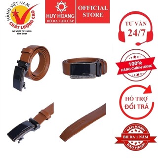 Dây nịt nam Huy Hoàng 2 mặt da 3,8P màu da HP4134 (đầu khóa giao ngẫu nhiên)