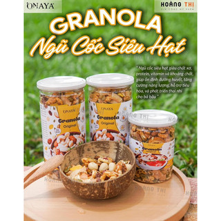 Granola ngũ cốc siêu hạt onaya 500g