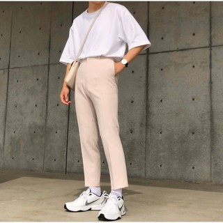 PANTS BASIC - quần tây nam slimfit "CHUỘT TRẮNG" có big size