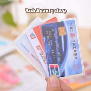 Combo 5 vỏ bọc thẻ ngân hàng, thẻ CCCD, thẻ sinh viên