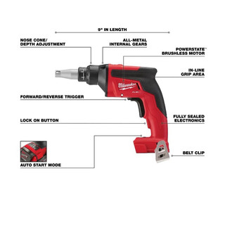 Thân máy bắn vít thạch cao milwaukee m18 2866-20