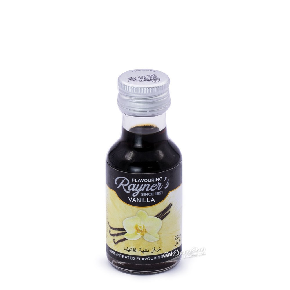 Hương Vani Rayner Chai Thủy Tinh 28ml Hàng Chính Hãng Anh Quốc Làm Bánh, Nấu Ăn