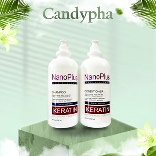  Cặp Dầu Gội Xả Siêu Thơm Siêu Mượt Tóc Nano PLus Collagen 2000ml. Candypha 