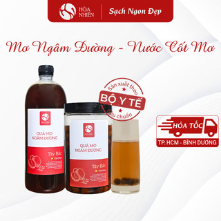 Quả Mơ ngâm đường, nước cốt Mơ đảm bảo vệ sinh an toàn thực phẩm, không chất bảo quản