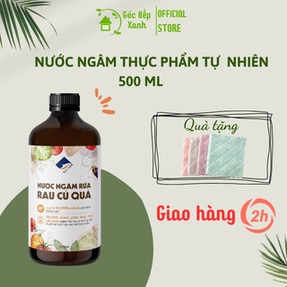 Nước rửa rau củ quả, nước ngâm rửa rau củ sinh học ecocare 500ml