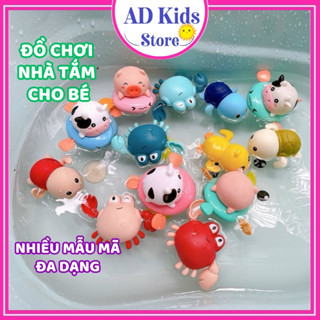 Đồ chơi nhà tắm, bể bơi, hồ bơi, đồ chơi vặn cót dưới nước thả bồn tắm cho bé siêu đáng yêu - AD KIDS STORE
