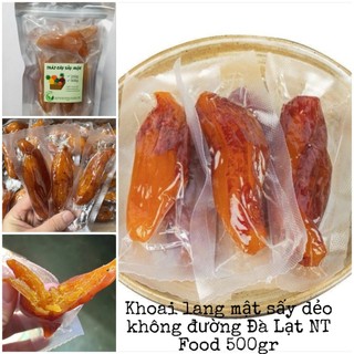  Khoai lang mật sấy dẻo không đường healthy đặc sản Đà Lạt NT Food gói 500gr 