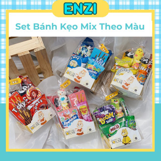Set Túi Hộp Bánh Kẹo Xinh Ngon Mix Theo Tone Màu ENZI Tặng Quà, Sinh Nhật Người Yêu, Các Bé Siêu Dễ Thương Hot Trend