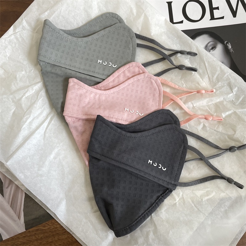 Khẩu trang chống tia UV NHẬT BẢN UPF50+ thoáng khí chính hãng chống nắng toàn diện cho nam và nữ thời trang