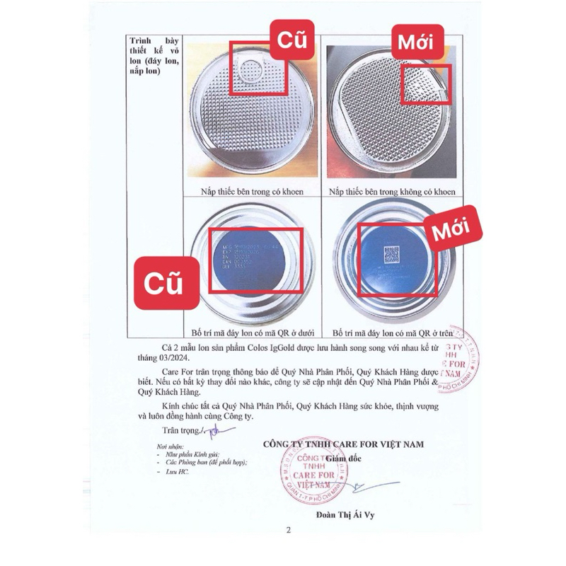 Colos lgGold sữa non hàng chính hãng care fore nutrition global. 450g/hộp.