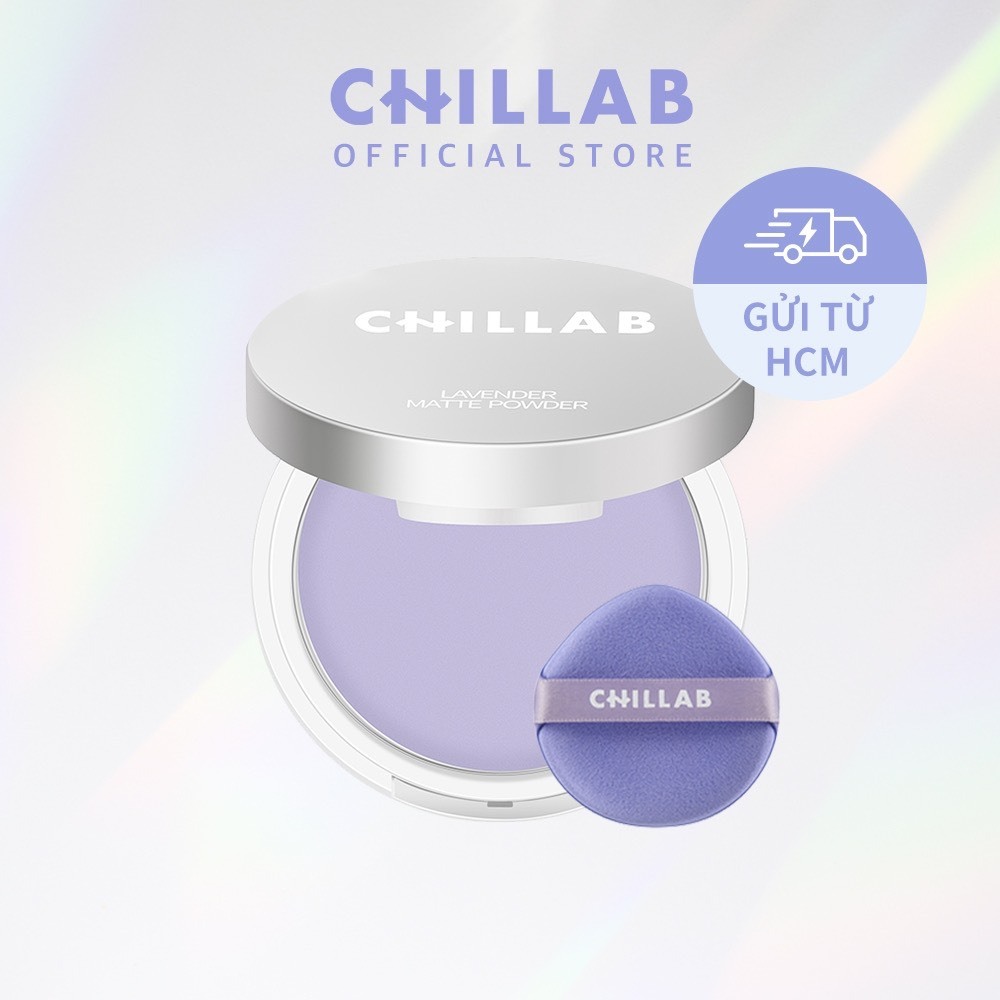 [CHILLAB] PASS Phấn phủ không bột phấn màu tím với độ kiềm dầu siêu đỉnh mang lại lớp nền mịn lì