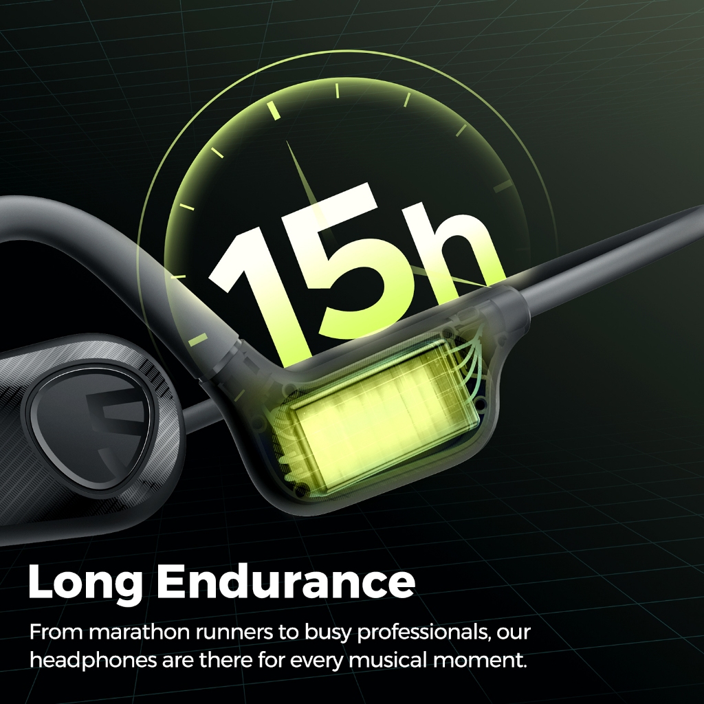 Tai nghe Bluetooth Open Ear SoundPEATS RunFree Lite 2 Dual ENC Bluetooth 5.3 | BigBuy360 - bigbuy360.vn