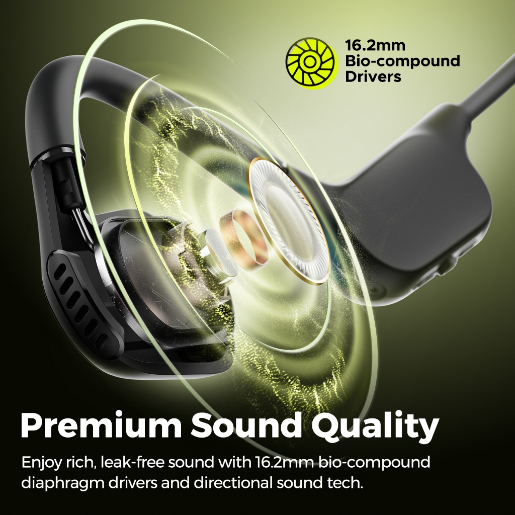 Tai nghe Bluetooth Open Ear SoundPEATS RunFree Lite 2 Dual ENC Bluetooth 5.3 | BigBuy360 - bigbuy360.vn
