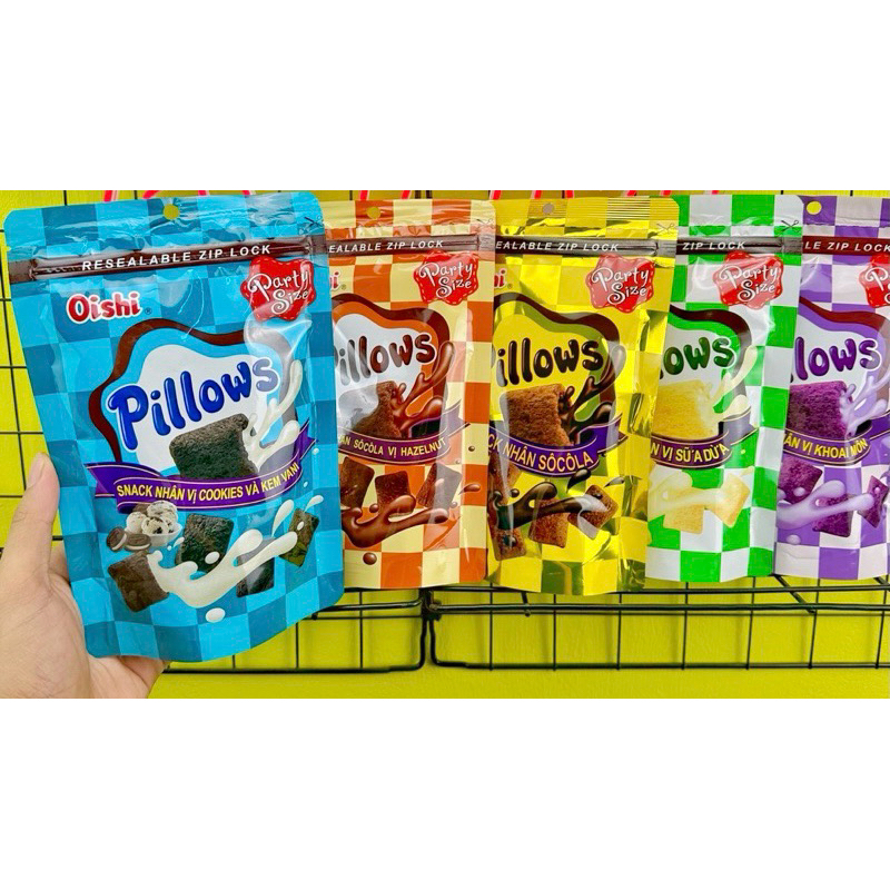 Snack nhân Oishi Pillows gói