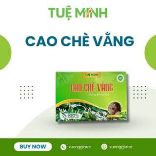  Cao chè vằng lợi sữa thương hiệu Tuệ Minh 1hộp 500 gram 20 miếng 