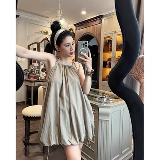 Áo Dù Chun Dây Yếm QC