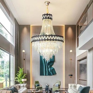 ĐÈN THẢ PHA LÊ THÔNG TẦNG KIM CƯƠNG SIZE 80cm, 60cm LOẠI ĐẾ VÍT RIÊNG - ĐÃ KÈM KÈM BÓNG LED