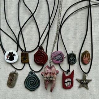 °˖✧ Dây chuyền mặt gốm sứ handmade ✧˖°