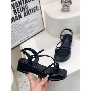 SANDAL NŨ QUAI TRÒN DẸP ĐẾ 5P