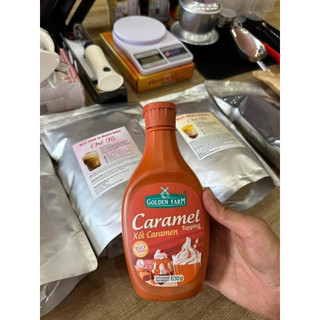 Xốt Caramel Golden Farm 630g