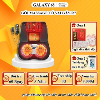 Máy massage cổ vai gáy đa năng, gối massage cổ vai gáy hồng ngoại nhật bản có hỗ trợ matxa lưng chân máy massage cầm tay