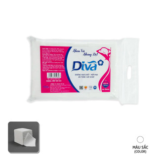Khăn vải khô đa năng Diva 100 tờ