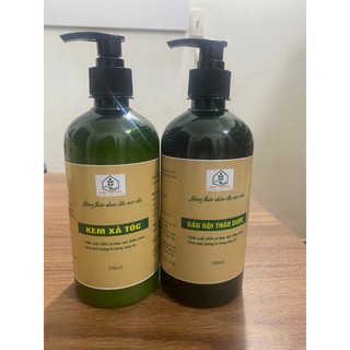 Bộ dầu gội, xả thảo dược 300ml - an an tây bắc