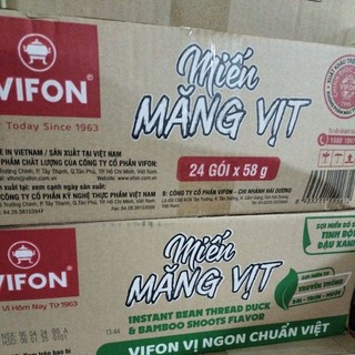 1 thùng miến vifon miếng măng vịt, miến lẩu thái