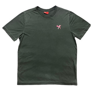 Áo Thun Thể Thao Mỹ 2hand Siêu Phẩm Chính Hãng PÚ MÀ Logo Hồng Thêu Size L Độ Mới Cao