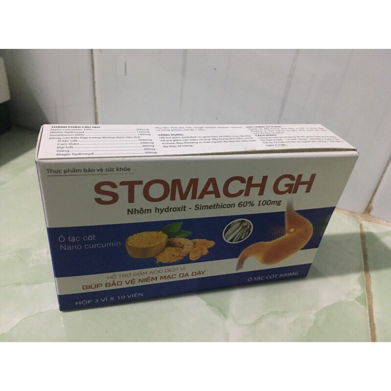 STOMACH GH (Quà tặng) hộp 30viên