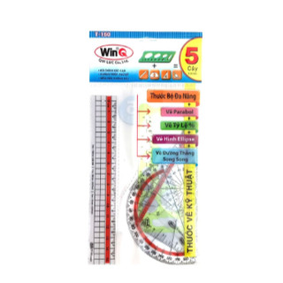 Thước Bộ Đa Năng 5 Cây Win T-160