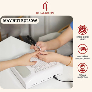 Máy hút bụi nail BQ-858-8 công suất 80W siêu mạnh , bảo vệ sức khỏe thợ làm móng, mẫu mã sang chảnh