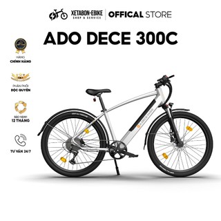 Xe đạp điện trợ lực ado d300c - gấp gọn - hàng chính hãng trợ lực quãng đường 100km bảo hành 1 đổi 1 trong 12 tháng