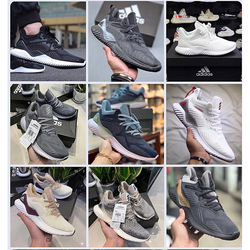 Giầy thể thao sneaker alphabounce nam nữ 36-43