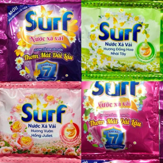 Dây 10 Gói Nước Xả Vải Surf Hương Hoa