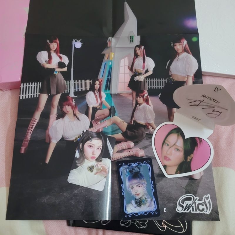 (Pass/Có fix) Card bo góc và poster IVE - SWITCH (off)