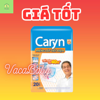 (MẪU MỚI) MIẾNG LÓT BỔ SUNG TIẾT KIỆM CARYN DÀNH CHO NGƯỜI LỚN/ NGƯỜI GIÀ GÓI 20 MIẾNG