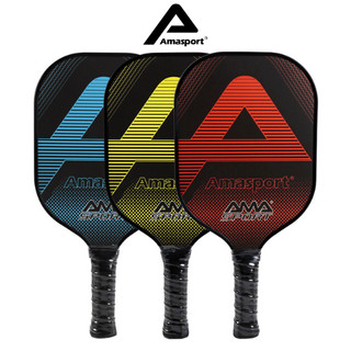 Vợt Thể Thao Pickleball AMASPORT 4001 chính hãng chất liệu sợi carbon pp siêu nhẹ cho người mới chơi