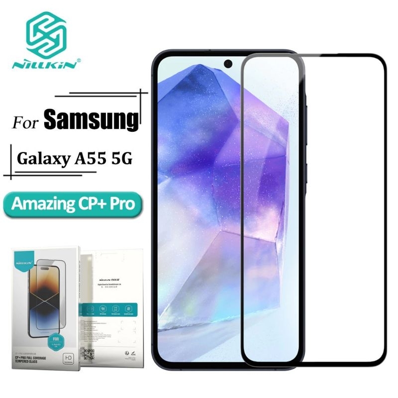Kính cường lực nillkin Cp+pro cho samsung A55 5G full màn hình siêu đẹp