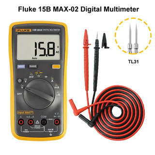 Đồng hồ vạn năng Fluke 15B+ & 15B MAX 02 chuẩn sịn, dây đo chuẩn hãng đầu nhọn